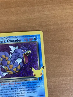 Dark Gyarados 8/82 Pokemon Celebrations Classic Collection Holo Rare Card NM - Image 4