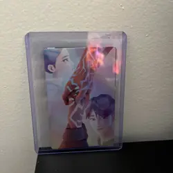 McDonald's Kpop Demon Hunter Card Rumi & Jinu Hands Holo Ultra Rare & Top Loader - Image 1