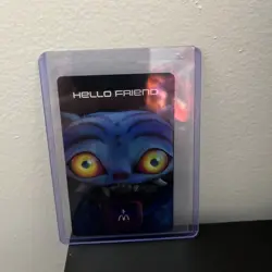 McDonald's Kpop Demon Hunter Card Rumi & Jinu Hands Holo Ultra Rare & Top Loader - Image 2