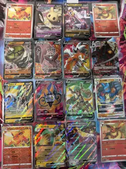 Pokemon 16 Card Lot nm V Max Mega SR Amazing Ex HOLO Rare Hits Only R82 - Image 1