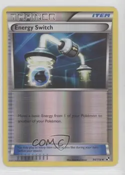 Energy Switch Reverse Foil Pokemon Black & White Base Set #94 - Image 1
