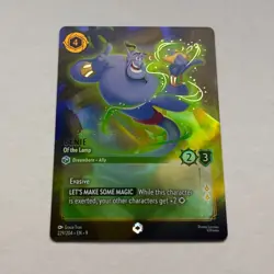 Genie 229/204 Disney Lorcana Fabled Enchanted Card NM - Image 1