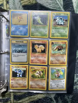 Vintage 90s Japanese Pokemon Card Binder Collection Shiny RARE Pikachu Ash 1996 - Image 4