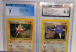 Pokemon Graded Card Lot Zapdos Ninetales Hitmonchan Wigglytuff Bedrill CGC - Image 2