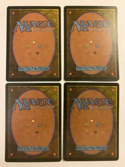 4X SP/MP MTG Magic The Gathering Pyroblast Ice Age Common Red Cards - Image 2
