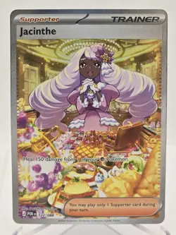 Pokemon TCG Jacinthe 122/088 SIR Perfect Order Trainer Card - Image 1