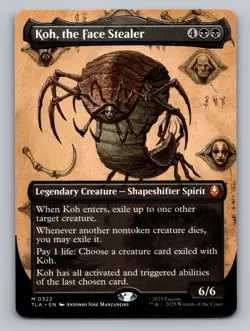 Koh, the Face Stealer (Borderless) M Avatar: The Last Airbender 322 NM - Image 1