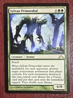 Sylvan Primordial - MtG Gatecrash - U136 NM 2013 - Image 2