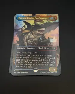 Captain Howler, Sea Scourge Borderless Foil #361 - Image 1