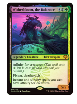 Witherbloom, the Balancer - Foil Secrets of Strixhaven MTG - Image 1