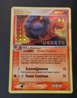 Carta Pokemon Macgargo Reverse stamped Holo Ex Deoxys Ita Italiano 20/107 - Image 1