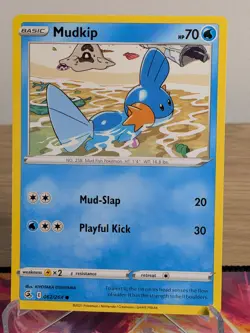 MUDKIP 062/264 COMMON FUSION STRIKE POKEMON NM - Image 1