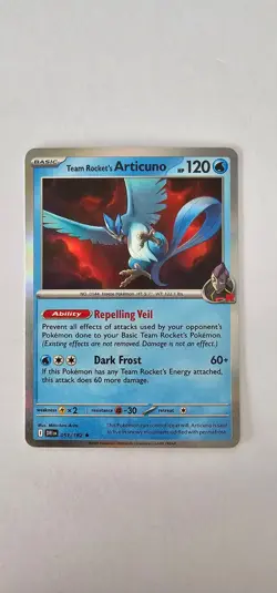 Team Rocket's Articuno 051/182 - Destined Rivals - Pokemon TCG - Normal Holo - Image 1