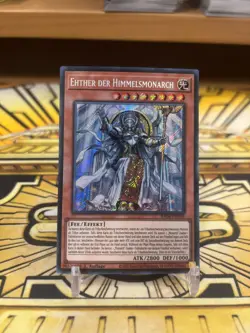 Yugioh Ehther der Himmelsmonarch Secret Rare RA04-DE018 - Image 1