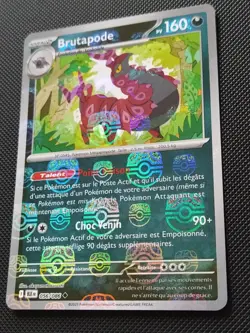 Carte Pokemon - Foudre Noire EV10.5 - Brutapode 056/086 - Holo Masterball - Image 1