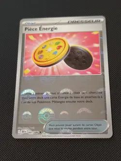 Carte Pokemon - EV 10.5 Foudre Noire - Pokeball - Piece Energie - 081/086 - Image 1
