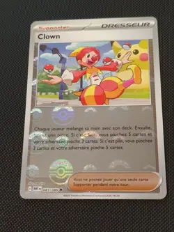 Carte Pokemon - EV 10.5 Flamme Blanche - Pokeball - Clown - 083/086 - Image 1