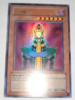 Yugioh! Jinzo RP02-EN001 Ultra Rare 2020 Reprint NM - Image 1