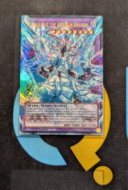 RA05-EN148 Mirrorjade the Iceblade Dragon Extended Art Ultra Rare YuGiOh - Image 1