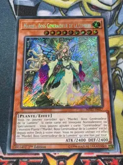 CARTE Yu Gi Oh MARDEL, BOSS GENERAIDEUR DE LA LUMIERE MYFI-FR027 1ere edition - Image 1