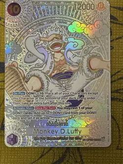 One Piece Gold Monkey D. Luffy OP05-119 Secret Rare OP11 SP - Image 1