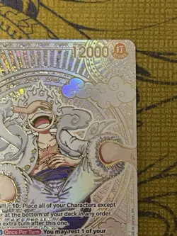 One Piece Gold Monkey D. Luffy OP05-119 Secret Rare OP11 SP - Image 3