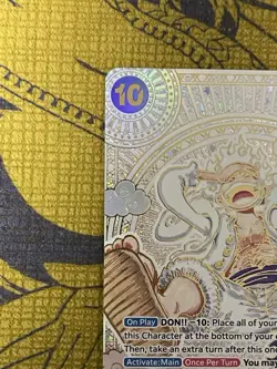 One Piece Gold Monkey D. Luffy OP05-119 Secret Rare OP11 SP - Image 4