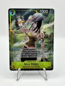 One Piece CCG Nico Robin OP15-109 Alt Art - English - PACK FRESH MINT - Image 1