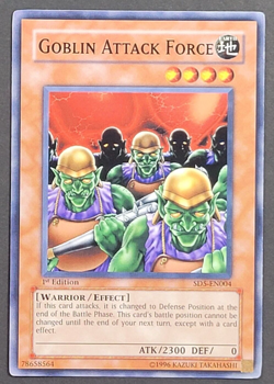 Yugioh TCG - 1x Goblin Attack Force - SD5-EN004 - NM - Common - 1st Edition 2005 - Image 1