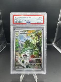 Pokemon TCG Floragato Scarlet & Violet Paldea Evolved Holo Card 197/193 Full Art - Image 1