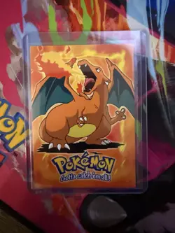 Vintage Topps Charizard Stage 3 E6 of 12 #06 Pokemon Card 1998 Non-Holo RARE - Image 1