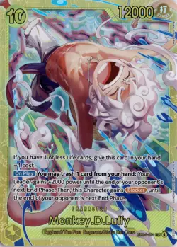 Monkey .D. Luffy EB04-061 SEC One Piece TCG English Trading Card TCG - Image 3