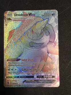 Drednaw VMAX - 075/073 - Rainbow Secret Rare - NM - Pokemon TCG Holo Card - Image 1