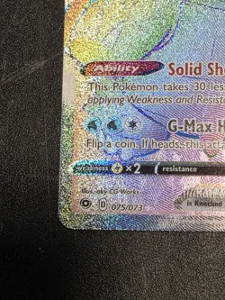 Drednaw VMAX - 075/073 - Rainbow Secret Rare - NM - Pokemon TCG Holo Card - Image 5