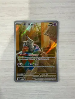 Pokemon Card - Mimikyu 075 Promo Black Star Full Art - Image 1
