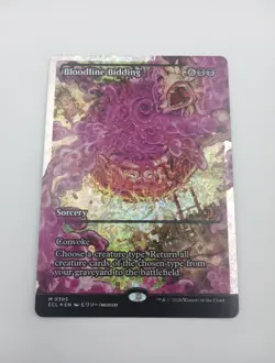 Bloodline Bidding (Showcase) (Fracture Foil) Lorwyn Eclipsed Foil - Image 1