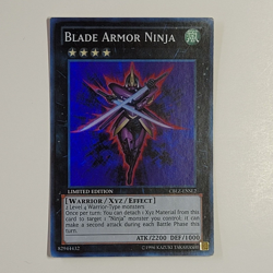 Yugioh - Blade Armor Ninja - CBLZ-ENSE2 - NM - Super Rare - Limited - Holo 2012 - Image 2