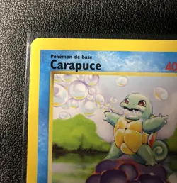 1st Edition French Carapuce - Squirtle 63/102 Base Set - Common Pokemon NM/MINT - Image 2