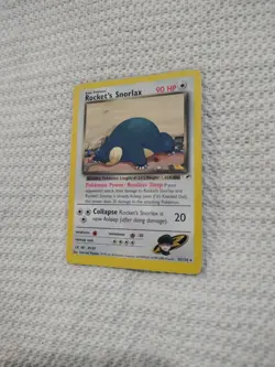 Pokemon Rocket's Snorlax 33/132 Team Rocket Rare English 2000 - Image 2