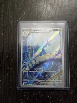 Pokemon TCG Dragonair Scarlet & Violet 151 Illustration Rare Holo Card 181/165 - Image 1