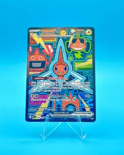 Rotom ex 126/094 Special Illustration Rare Phantasmal Flames NM Pokemon Card - Image 1