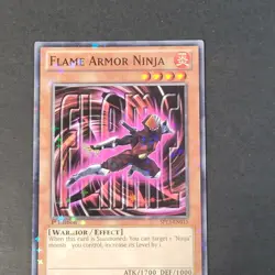 Yugioh TCG - Flame Armor Ninja - SP13-EN015 - NM/LP - Starfoil Rare - 1st - 2013 - Image 5