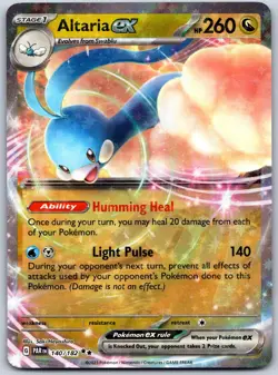 Altaria ex 140/182 Double Rare Paradox Rift Pokemon Near Mint - Image 1