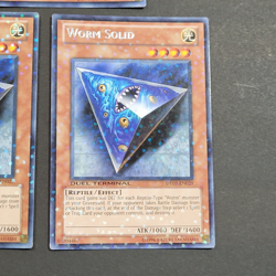 Yugioh TCG - 3x Worm Solid - DT03-EN029 - Starfoil Rare - 1st Edition - NM - Image 4