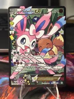 Pokemon Sylveon EX RC32/RC32 Generations Full Art Ultra Rare 2016 HP 170 - Image 1