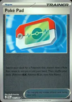 Poke Pad 081/088 Uncommon Perfect Order Pokemon Reverse Holo NM - Image 1