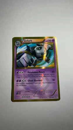Golurk 150/149 - Pokemon TCG Boundaries Crossed Secret Rare LP - Image 1