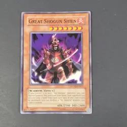 Yugioh TCG -1x Great Shogun Shien - STON-EN013 - NM/LP - Unlimited Edition 2007 - Image 3