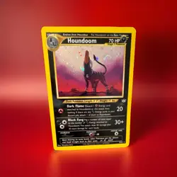 Pokemon Houndoom Neo Revelation Holo Rare 08/64 2000 70 HP Unlimited English - Image 1