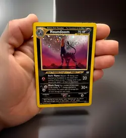 Pokemon Houndoom Neo Revelation Holo Rare 08/64 2000 70 HP Unlimited English - Image 3